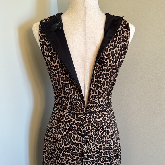 J. Crew Leopard Print Sheath Dress - Picture 11 of 15
